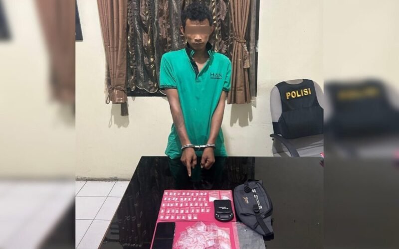 tangkap-bandar-di-limapuluh-kota,-polisi-sita-49-paket-sabu-sabu