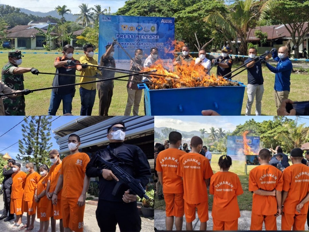 bnnp-sumbar-musnahkan-hampir-30-kilogram-ganja,-selamatkan-ribuan-generasi-muda bnnp-sumbar-musnahkan-hampir-30-kilogram-ganja,-selamatkan-ribuan-generasi-muda