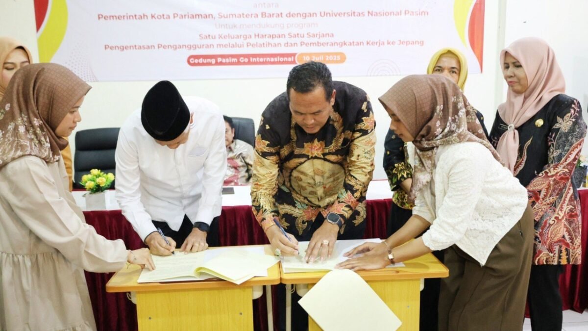 pemko-pariaman-jalin-kerja-sama-strategis-dengan-unas-pasim-bandung-untuk-dukung-program-“saga-saja-plus”
