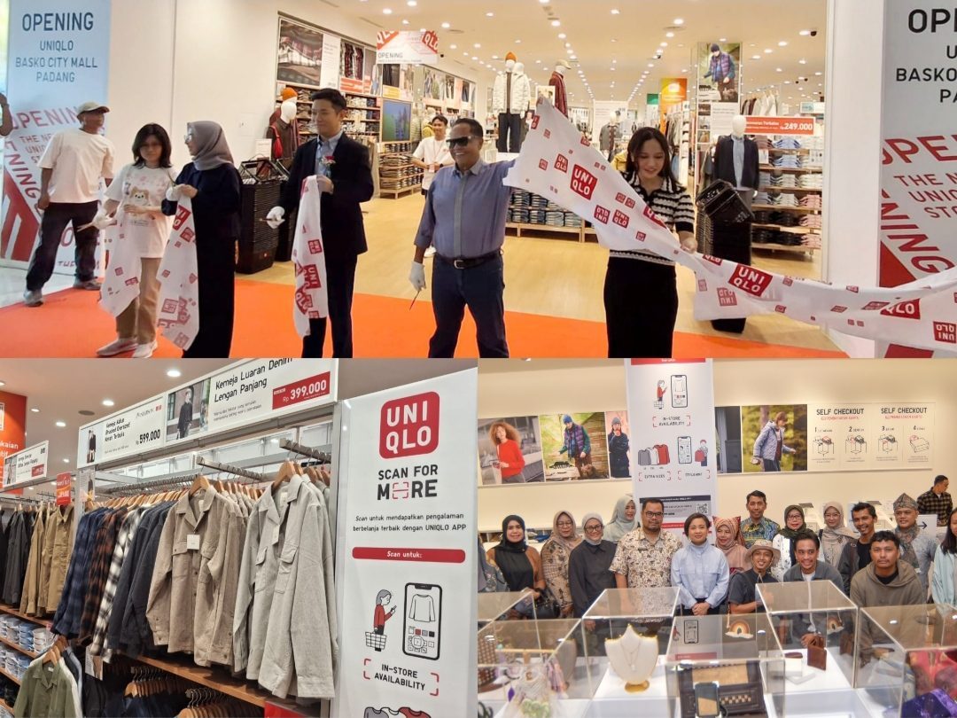 toko-ke-77-uniqlo-indonesia-hadir-di-basko-city-mall-padang,-antusias-warga-meledak!