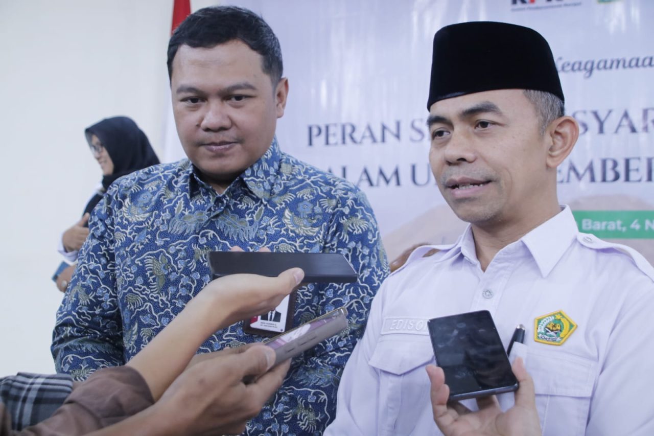 libatkan-1.225-penyuluh,-kemenag-sumbar-siap-jadi-episentrum-gerakan-anti-korupsi-bersama-kpk