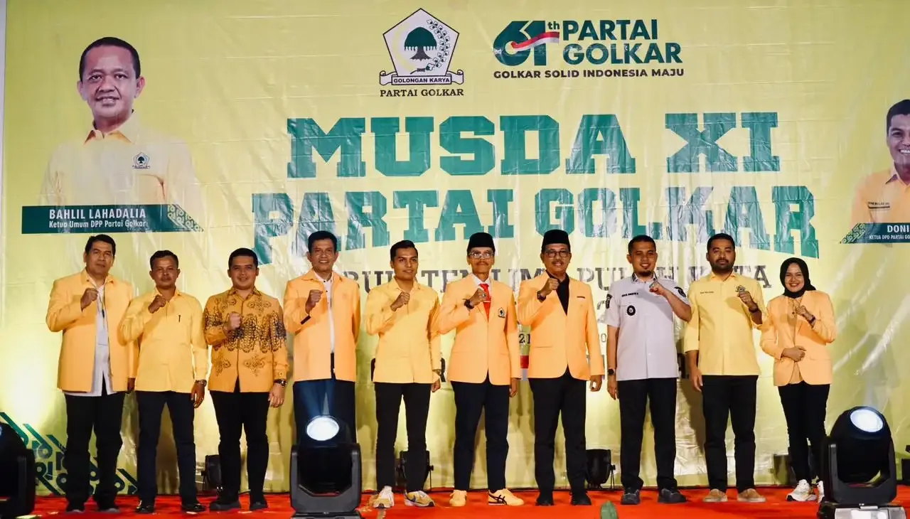 doni-ikhlas-kembali-pimpin-dpd-partai-golkar-lima-puluh-kota-secara-aklamasi