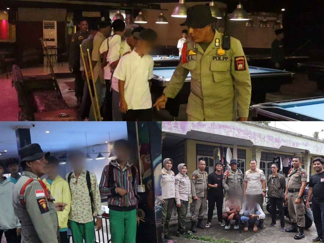 bolos-massal,-20-pelajar-di-padang-digelandang-satpol-pp-dari-meja-biliar