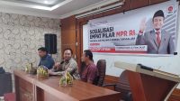 Sosialisasi Empat Pilar MPR RI ke-10 yang digelar di Aula Kantor BBPPKS Kota Padang, Selasa malam (9/12/2025).