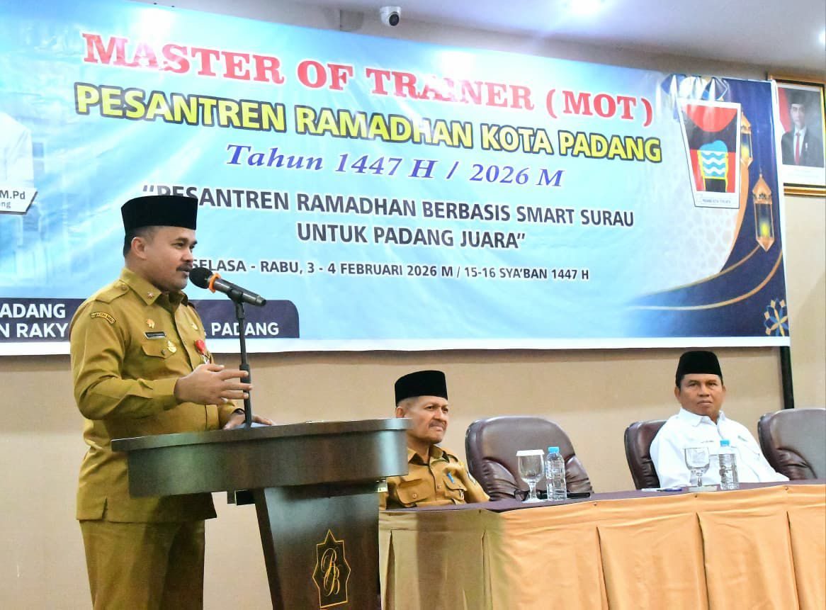 usung-konsep-smart-surau,-150-instruktur-siap-sukseskan-pesantren-ramadan-2026-di-kota-padang