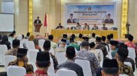 gembleng-kedisiplinan,-90-petugas-haji-kloter-sumbar-ikuti-diklat-11-hari-di-embarkasi-padang