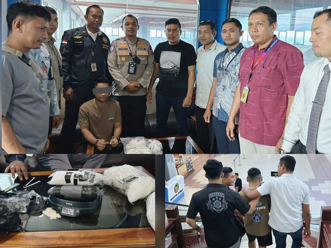 dramatis!-avsec-bim-gagalkan-penyelundupan-2,8-kg-sabu,-satu-pelaku-kabur-saat-diperiksa