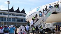 kloter-14-resmi-berangkat,-operasional-pemberangkatan-haji-embarkasi-padang-2026-berakhir