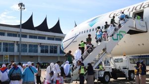kloter-14-resmi-berangkat,-operasional-pemberangkatan-haji-embarkasi-padang-2026-berakhir