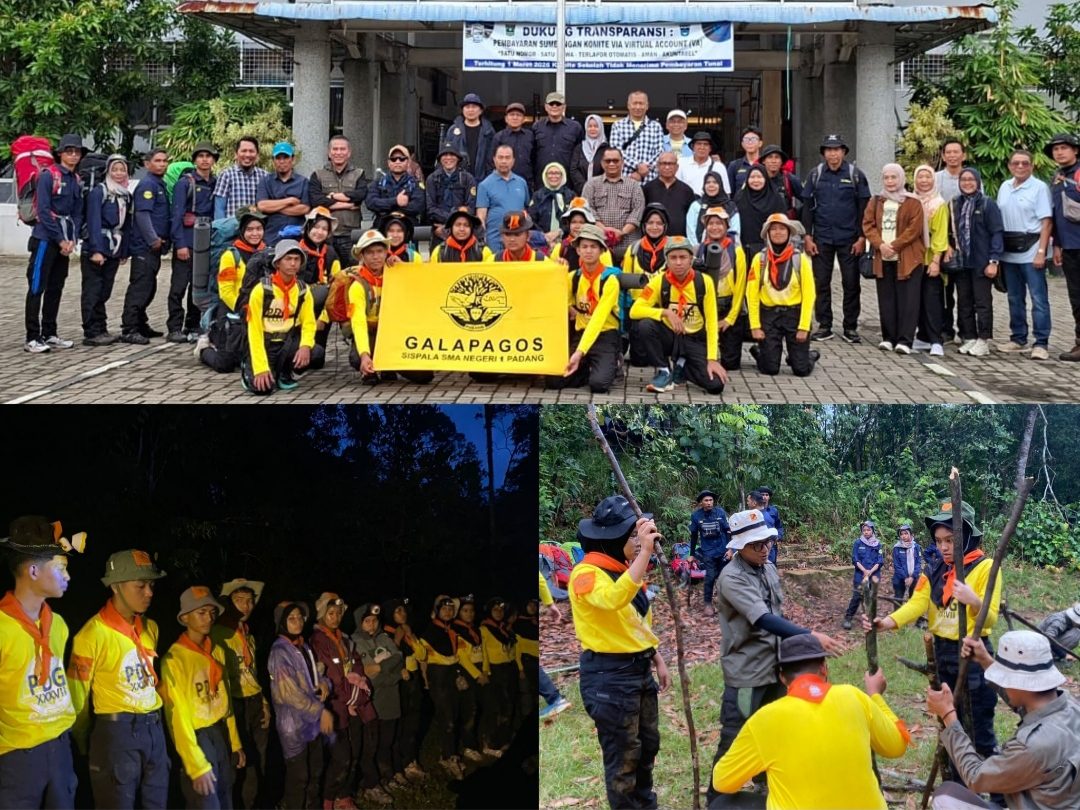 mengintip-‘kawah-candradimuka’-sispala-galapagos-sman-1-padang:-14-siswa-digembleng-di-hutan-biologi-unand