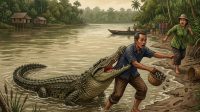 cari-lokan-di-sungai-batang-paparian,-lansia-di-pasaman-barat-hilang-diterkam-buaya cari-lokan-di-sungai-batang-paparian,-lansia-di-pasaman-barat-hilang-diterkam-buaya