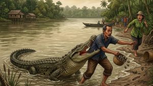 cari-lokan-di-sungai-batang-paparian,-lansia-di-pasaman-barat-hilang-diterkam-buaya