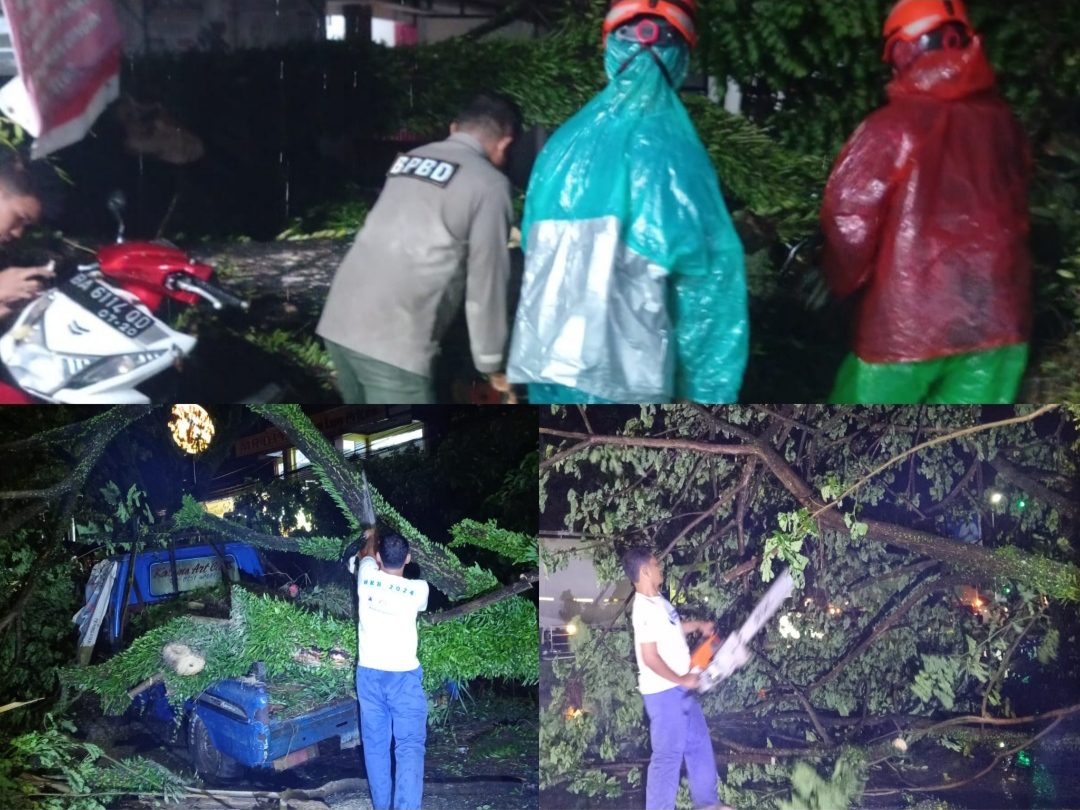 hujan-badai-landa-padang-malam-ini:-pohon-tumbang-timpa-warung-dan-mobil-di-dua-lokasi