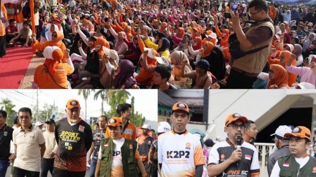 ikuti-puncak-milad-ke-24-pks,-lautan-massa-padati-cfd-depan-kantor-gubernur-sumbar