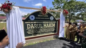 usung-konsep-pendidikan-surau-modern,-gubernur-sumbar-resmikan-smp-islam-darul-hakim