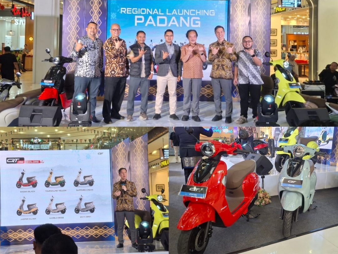 menjawab-mobilitas-urban-ranah-minang,-indomobil-emotor-qt-resmi-mengaspal-di-kota-padang
