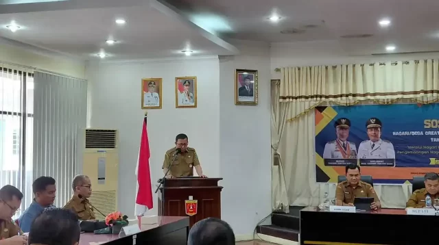 kreativitas-ekonomi-lokal,-pemprov-sumbar-luncurkan-nagari-creative-hub-di-agam