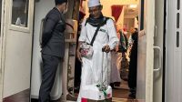 Kedatangan Kelompok Terbang (Kloter) 14 Debarkasi Padang di Bandara Internasional Minangkabau (BIM), Sabtu (20/6/2026) dini hari. Foto : Istimewa