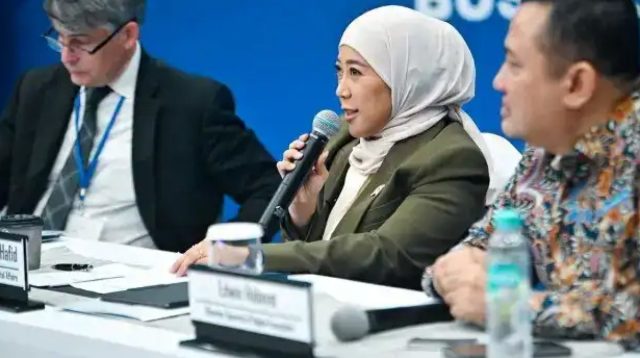 Menkomdigi Meutya Hafid menerima delegasi US-ASEAN Business Council untuk membahas investasi digital dan pengembangan AI.