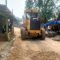 Bupati Dharmasraya Annisa Suci Ramadhani meninjau lokasi pembangunan infrastruktur di Kecamatan Asam Jujuhan.