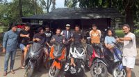 Polda Sumbar mengamankan enam pelaku sindikat penadahan motor ilegal beserta barang bukti tiga unit sepeda motor.
