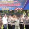 Apel gelar pasukan Operasi Patuh Singgalang 2026 oleh Polres Agam di Lapangan Mako Polres Agam.