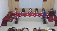 Wali Kota Sawahlunto menyampaikan Nota Penjelasan Rancangan APBD 2027 dalam Rapat Paripurna DPRD.
