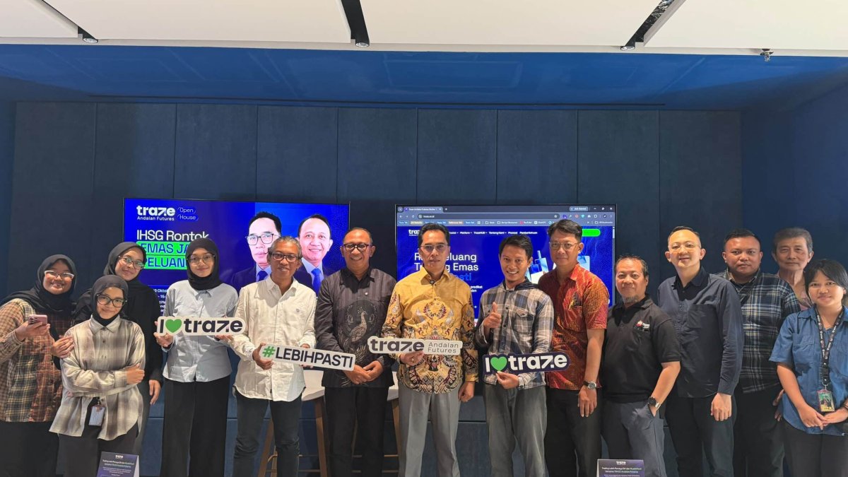 unnamed Suasana edukasi investasi Traze mengenai strategi menghadapi gejolak IHSG dan potensi investasi emas di Jakarta.
